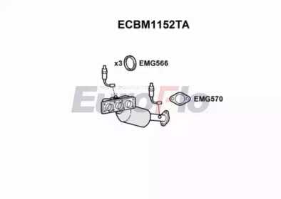 EUROFLO ecbm1152ta -  Катализатор
