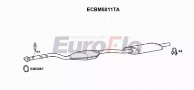 EUROFLO ecbm5011ta - Катализатор