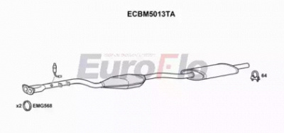 EUROFLO ecbm5013ta -  Катализатор
