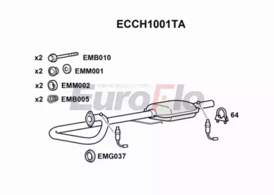 EUROFLO ecch1001ta - Катализатор