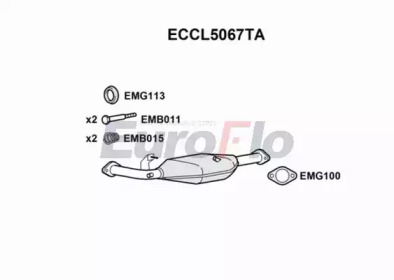 EUROFLO eccl5067ta - Катализатор