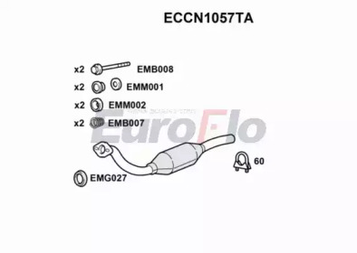 EUROFLO eccn1057ta -  Катализатор
