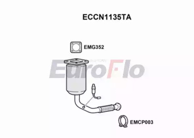 EUROFLO eccn1135ta - Катализатор