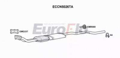 EUROFLO eccn5026ta - Катализатор