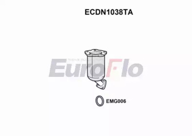 EUROFLO ecdn1038ta -  Катализатор