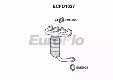 EUROFLO ecfd1027 - Катализатор
