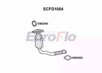 EUROFLO ecfd1054 - Катализатор