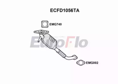 EUROFLO ecfd1056ta - Катализатор
