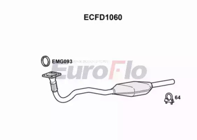 EUROFLO ecfd1060 - Катализатор