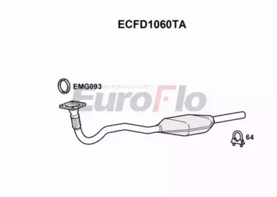 EUROFLO ecfd1060ta - Катализатор