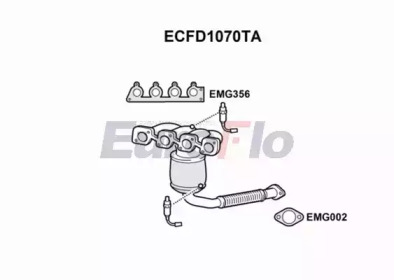 EUROFLO ecfd1070ta - Катализатор
