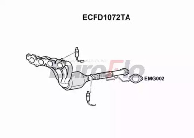 EUROFLO ecfd1072ta - Катализатор