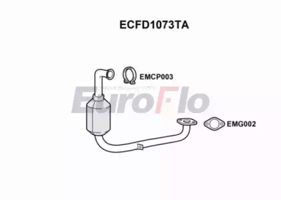 EUROFLO ecfd1073ta - Катализатор