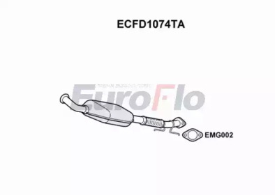 EUROFLO ecfd1074ta - Катализатор