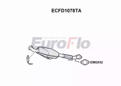 EUROFLO ecfd1078ta - Катализатор