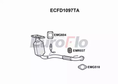 EUROFLO ecfd1097ta - Катализатор