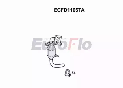 EUROFLO ecfd1105ta -  Катализатор