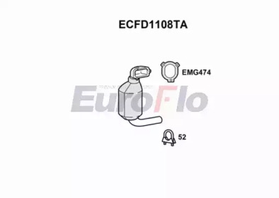 EUROFLO ecfd1108ta - Катализатор