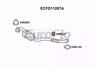EUROFLO ecfd1128ta - Катализатор