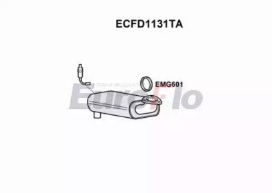 EUROFLO ecfd1131ta -  Катализатор