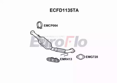 EUROFLO ecfd1135ta - Катализатор