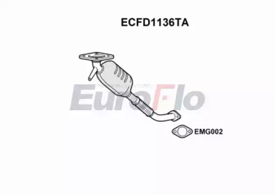 EUROFLO ecfd1136ta -  Катализатор