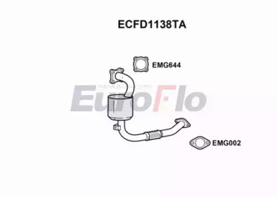 EUROFLO ecfd1138ta - Катализатор