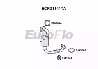 EUROFLO ecfd1141ta - Катализатор