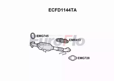 EUROFLO ecfd1144ta - Катализатор