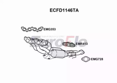 EUROFLO ecfd1146ta - Катализатор