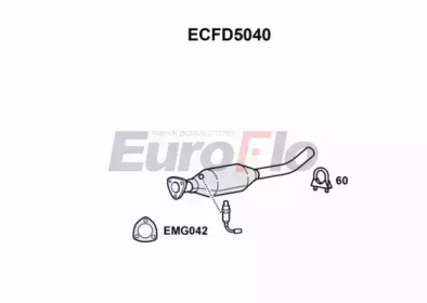 EUROFLO ecfd5040 -  Катализатор