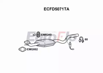 EUROFLO ecfd5071ta - Катализатор