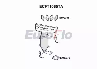 EUROFLO ecft1065ta -  Катализатор