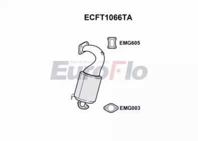 EUROFLO ecft1066ta - Катализатор