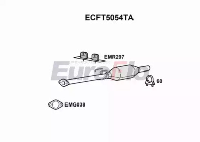 EUROFLO ecft5054ta - Катализатор