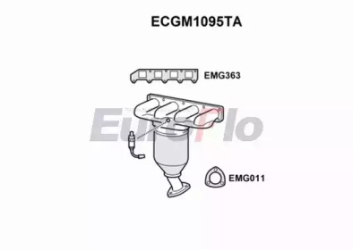 EUROFLO ecgm1095ta -  Катализатор