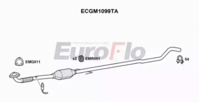 EUROFLO ecgm1099ta -  Катализатор