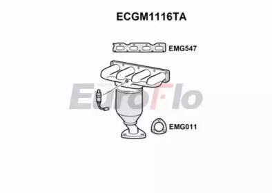 EUROFLO ecgm1116ta - Катализатор