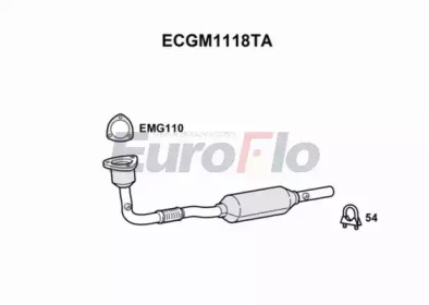 EUROFLO ecgm1118ta - Катализатор