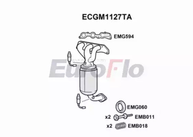 EUROFLO ecgm1127ta - Катализатор