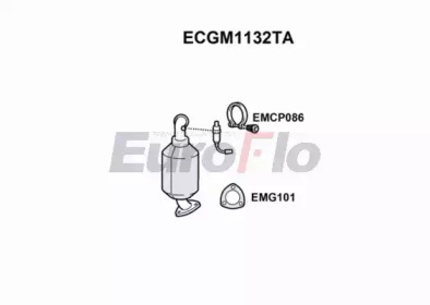 EUROFLO ecgm1132ta - Катализатор