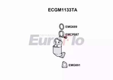 EUROFLO ecgm1133ta - Катализатор