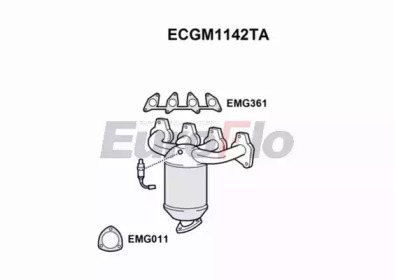 EUROFLO ecgm1142ta - Катализатор