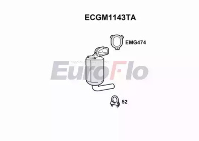 EUROFLO ecgm1143ta -  Катализатор