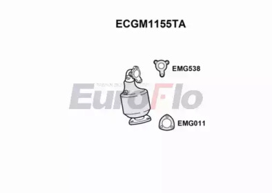 EUROFLO ecgm1155ta - Катализатор