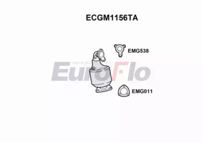 EUROFLO ecgm1156ta - Катализатор