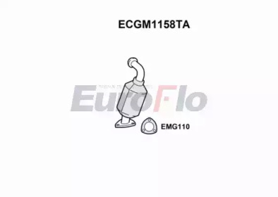 EUROFLO ecgm1158ta - Катализатор