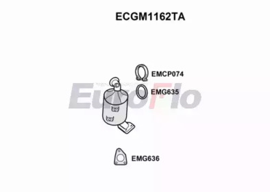 EUROFLO ecgm1162ta - Катализатор