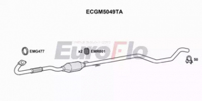 EUROFLO ecgm5049ta - Катализатор