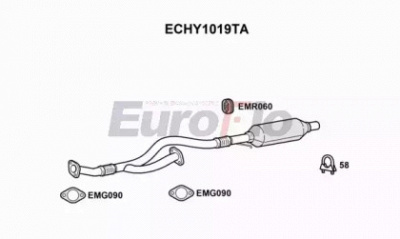 EUROFLO echy1019ta -  Катализатор